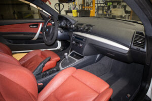 interior detail on BMW in Hoffman Estates Illinois