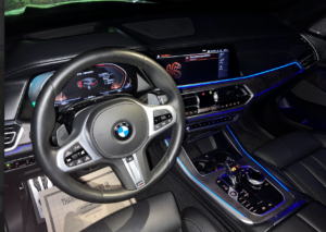 BMW X5 Interior Detail